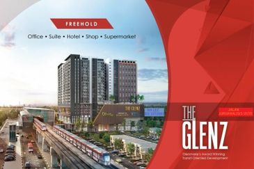 Freehold Office Suites In The Glenz, Glenmarie Shah Alam, Great Location, Great Rebate 