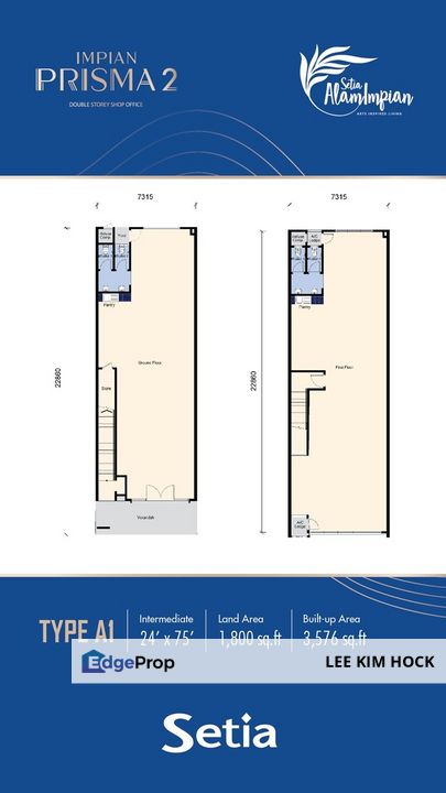 2 Storey New Shop For Sale In Prisma 2, Commercil Area Alam Impian, Shah Alam For Sale / Rent, Selangor, Shah Alam