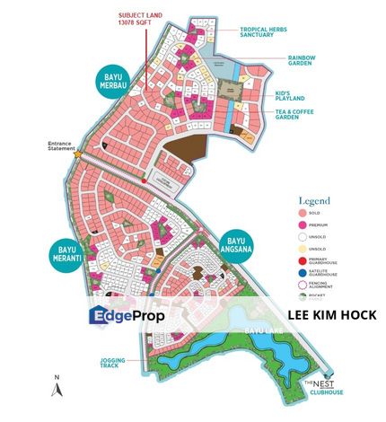 Freehold Big Size Bungalow Land In Bayu Lakehomes, Mantin, Negeri Sembilan For Sale At Cheap Price, Negeri Sembilan, Mantin