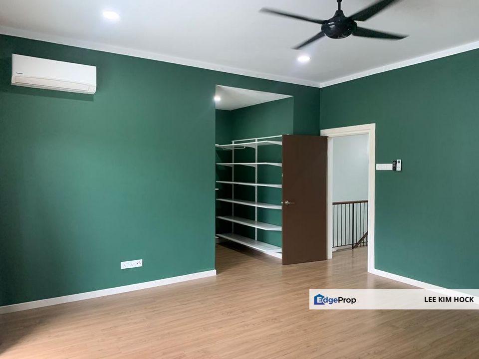 2 Storey End Lot House In Bandar Bukit Raja, Klang For Rent, Partial Furnished, Selangor, Klang