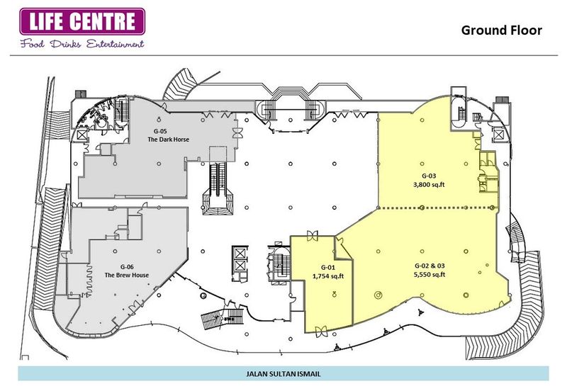 KL city centre ground floor shop
