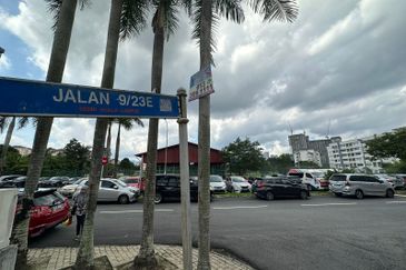 Setapak Danau kota 3 storey shop for sale 