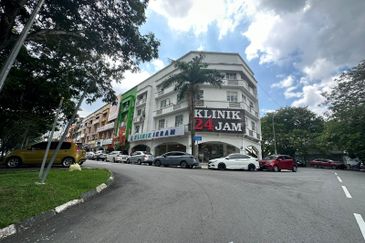 Setapak Danau kota 3 storey shop for sale 