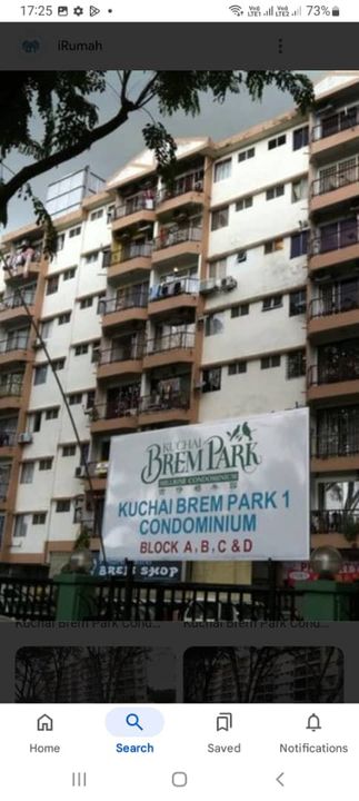 Kuchai Brem Park 1 ( Kuchai Lama KL) For Sale, Kuala Lumpur, Kuchai Lama