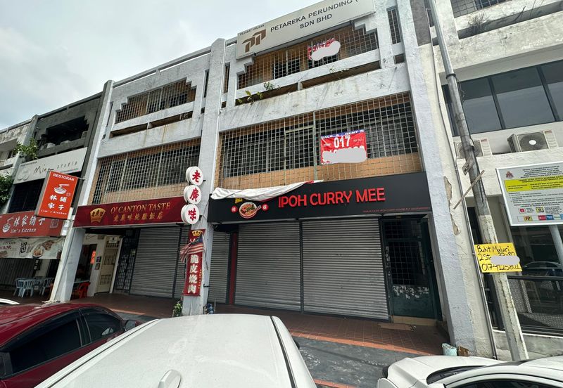 Kepong bandar menjalara ground floor shop near parking space 