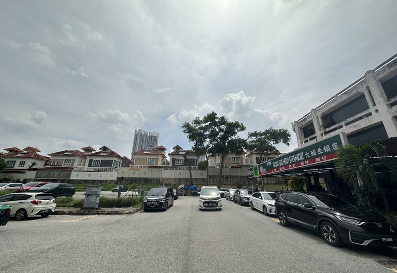 Kepong bandar menjalara ground floor shop near parking space 