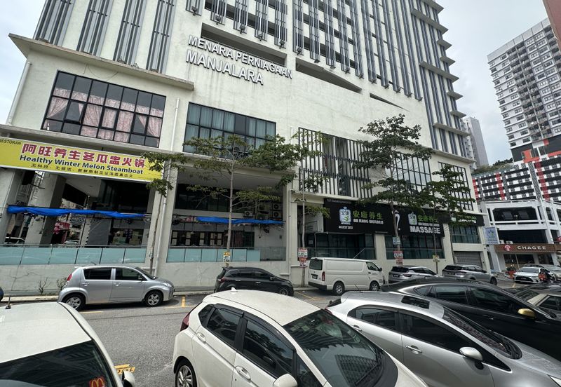 Kepong bandar menjalara ground floor shop near parking space 