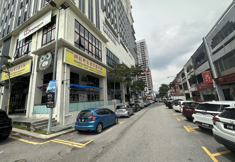 Kepong bandar menjalara ground floor shop near parking space 