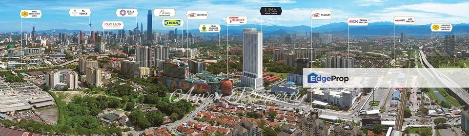 16 Jul! Una Residensi Peel Maluri Cheras ! Below Market Price! Good Buy! Bank Lelong! Cheap! Sunway Velocity KL City, Kuala Lumpur, Cheras