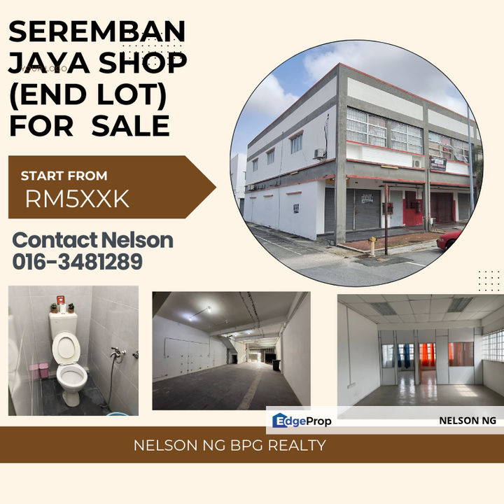 Taman Seremban Jaya, Seremban, Negeri Sembilan Shop-Office, Negeri Sembilan, Seremban