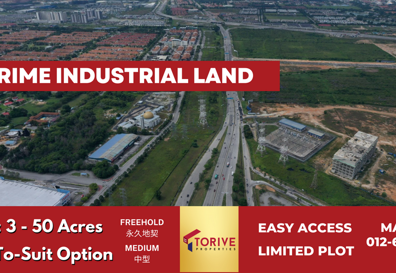 [ Limited Plots - Selling Fast ] Setia Alam Prime Industrial Park @ Setia Alam, Klang, Shah Alam