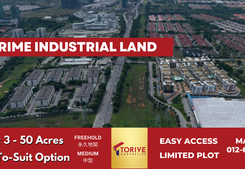 [ Limited Plots - Selling Fast ] Setia Alam Prime Industrial Park @ Setia Alam, Klang, Shah Alam