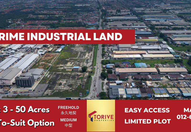 [ Limited Plots - Fast Take Up ] Setia Alam Prime Industrial Park, Setia Alam, Klang, Shah Alam