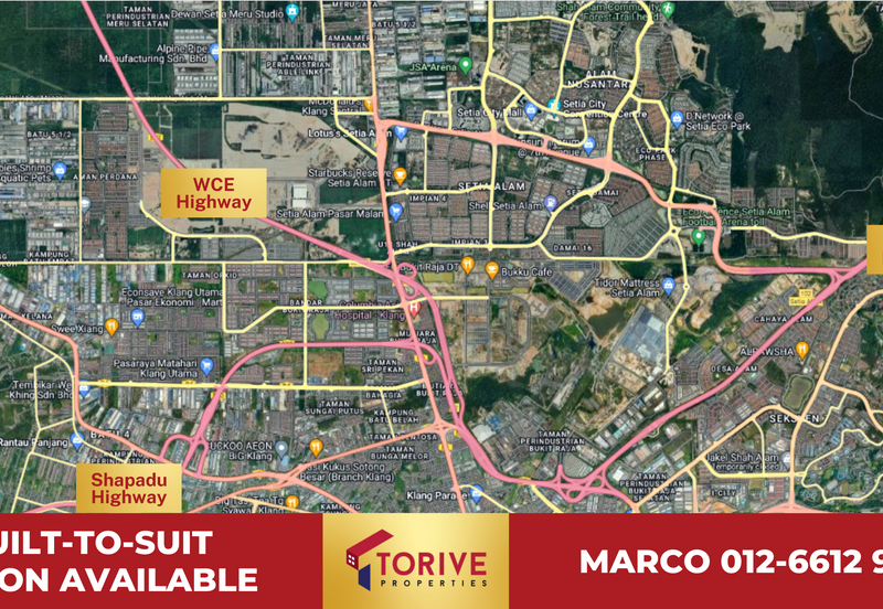 [ Limited Plots - Fast Take Up ] Setia Alam Prime Industrial Park, Setia Alam, Klang, Shah Alam