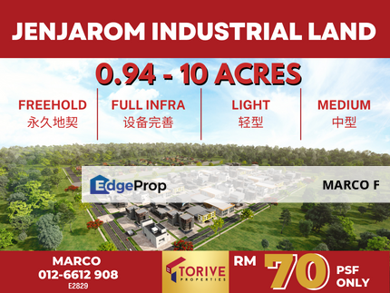 [ Early Bird-Selling Fast ] Wisdom Industrial Park Jenjarom, Telok Panglima Garang, Port Klang, Banting, Selangor, Jenjarom