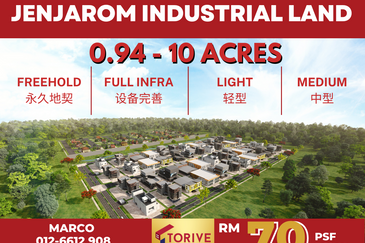[ Early Bird-Selling Fast ] Wisdom Industrial Park Jenjarom, Telok Panglima Garang, Port Klang, Banting