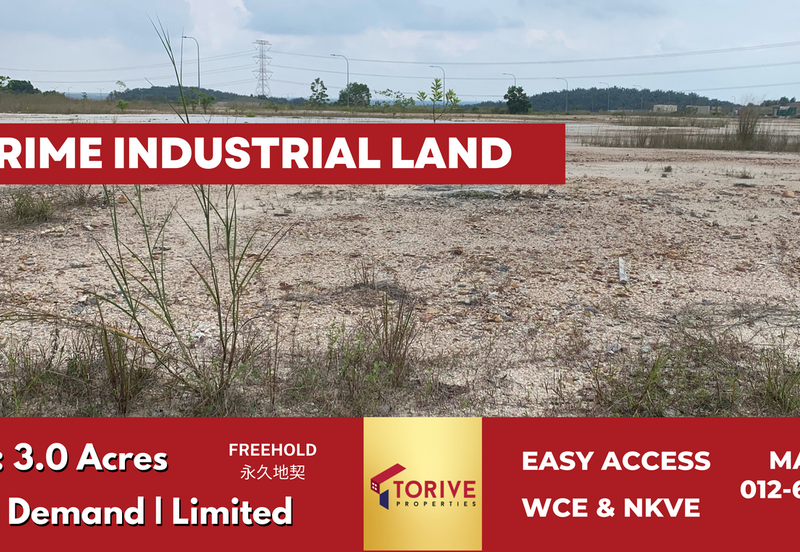 [ 3.0 Acres ] Meru Industrial Park, Meru, Klang