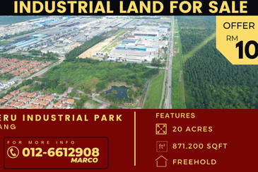 [ 20 ACRES LAND FOR SALE ] Setia Alam, Meru, Kapar, Klang, Shah Alam
