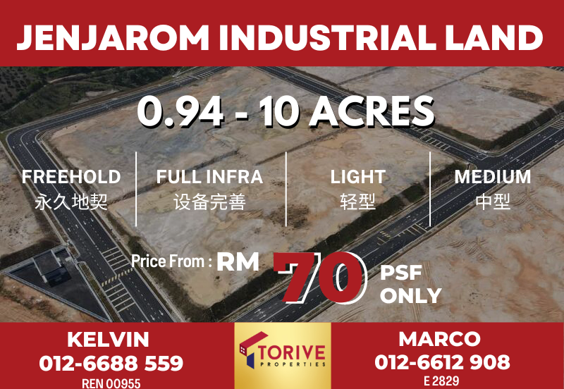 [Early Bird - Selling Fast] Jenjarom, Telok Panglima Garang, Port Klang, Tanjung Dua Belas, Banting