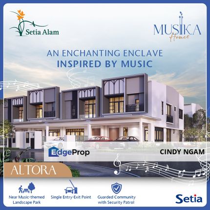 Musika SuperLink Home@SETIA ALAM - Biggest Size Intermediate, Selangor, Setia Alam/Alam Nusantara