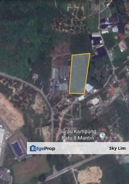 Land Mantin Negeri Sembilan For Sale, Negeri Sembilan, Mantin