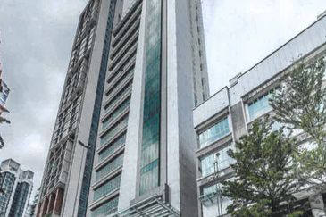 Menara Glomac short walk to MRT station