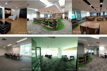 Menara Glomac short walk to MRT station