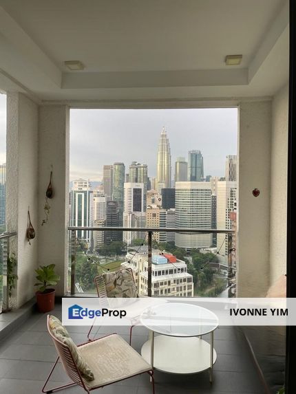 Suasana Bukit Ceylon Partly Furnished Penthouse KLCC & KL Tower view, Kuala Lumpur, Bukit Bintang