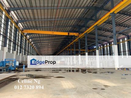 Kulai, 10 Acres Detached Factory for Sale, Johor, Kulai