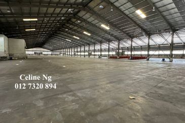 Pasir Gudang Detached Factory Warehouse for Sale