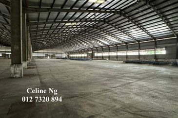 Pasir Gudang Detached Factory Warehouse for Sale