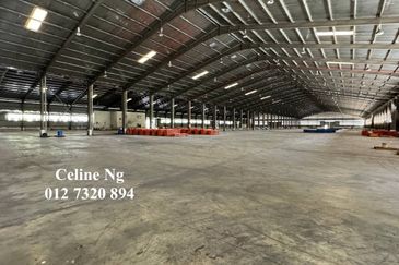 Pasir Gudang Detached Factory Warehouse for Sale