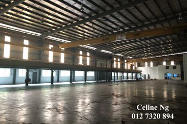 Senai, Kulai, Detached Factory for Rent, High Tension Power