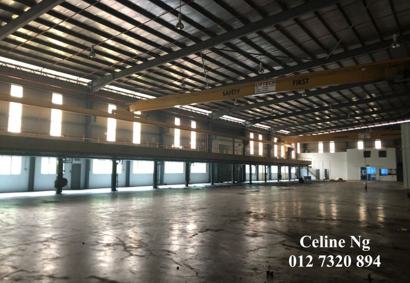 Senai, Kulai, Detached Factory for Rent, High Tension Power