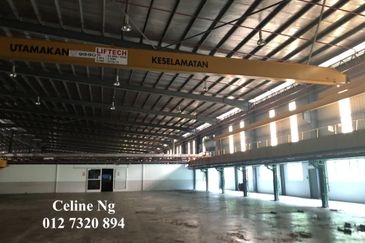 Senai, Kulai, Detached Factory for Rent, High Tension Power