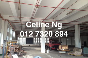 Tampoi Johor Bahru Detached Factory High Tension Power for Rent