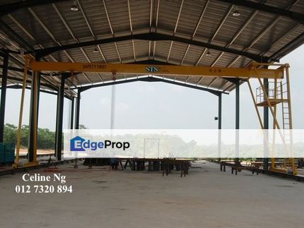 Senai, Factory with Gantry Cranes Overhead Cranes for Rent, Johor, Senai