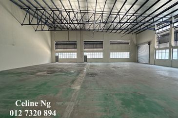 Kempas, Kempas Lama, Semi Detached Factory for Sale