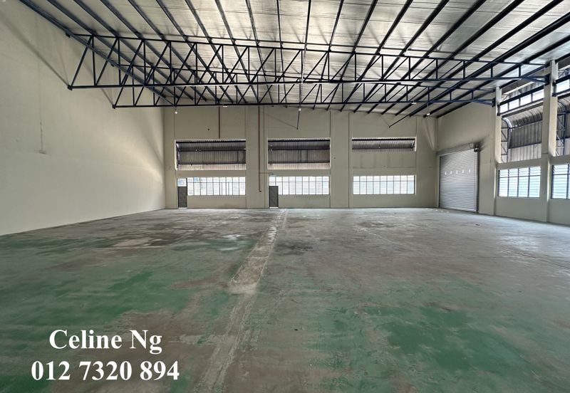 Kempas, Kempas Lama, Semi Detached Factory for Sale