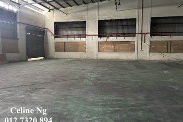 Kempas, Kempas Lama, Semi Detached Factory for Sale