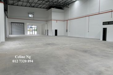 Eco Business Park 2, Senai, Semi Detached Factory for Rent,Corner Unit