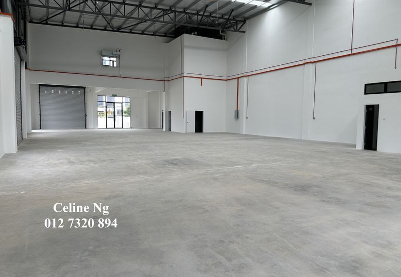 Eco Business Park 2, Senai, Semi Detached Factory for Rent,Corner Unit