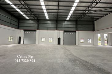 Eco Business Park 2, Senai, Semi Detached Factory for Rent,Corner Unit