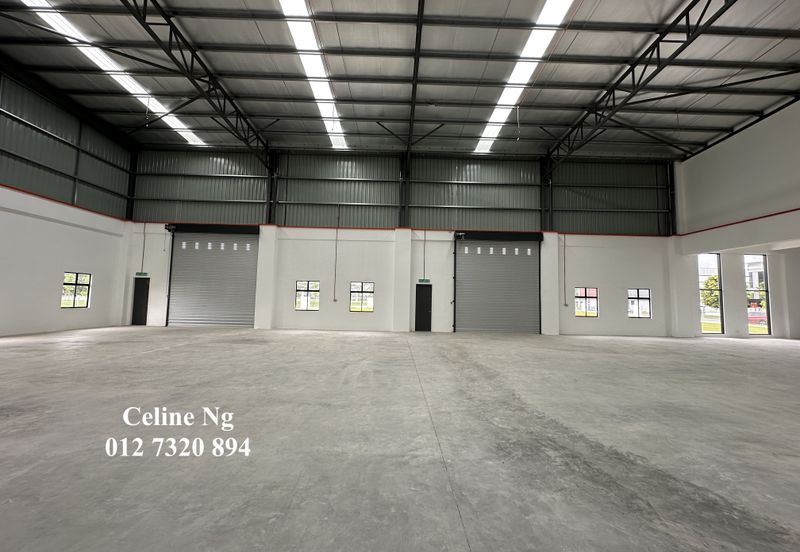 Eco Business Park 2, Senai, Semi Detached Factory for Rent,Corner Unit