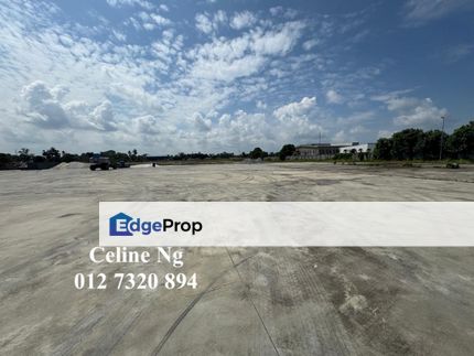 Gelang Patah, Vacant and Cemented Industrial Land for Rent, Johor, Gelang Patah