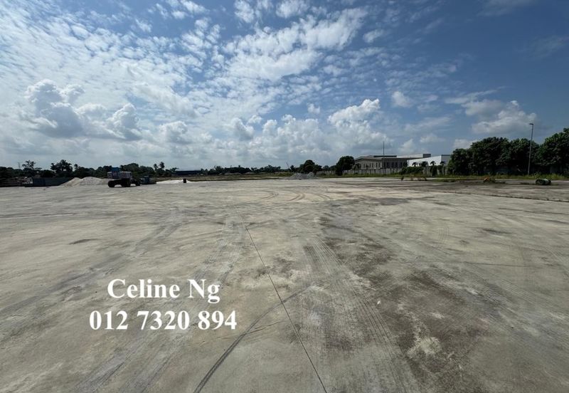 Gelang Patah, Vacant and Cemented Industrial Land for Rent