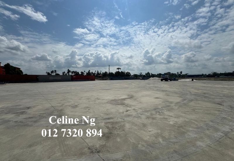 Gelang Patah, Vacant and Cemented Industrial Land for Rent