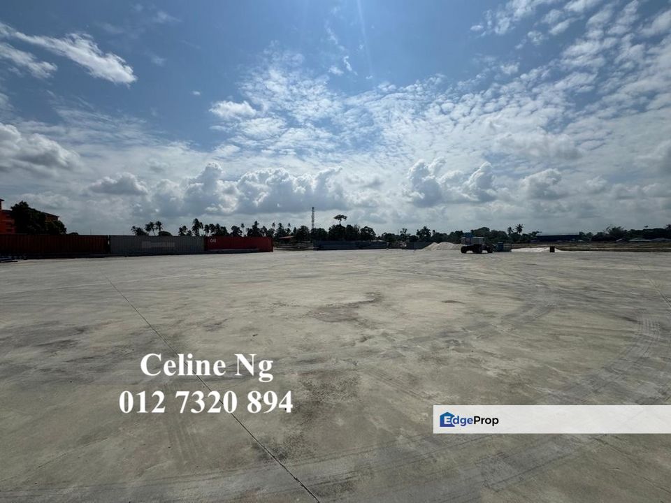 Gelang Patah, Vacant and Cemented Industrial Land for Rent, Johor, Gelang Patah