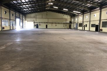 Kawasan Perindustrian Plentong, Detached Factory for Rent, Available