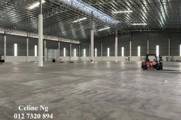 Kawasan Perindustrian Plentong, Detached Factory for Rent